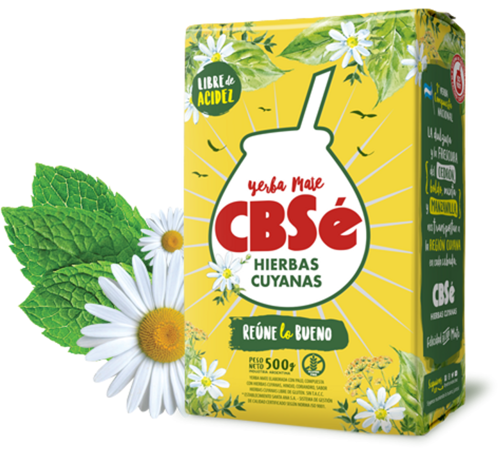Yerba Mate CBSé Hierbas Cuyanas