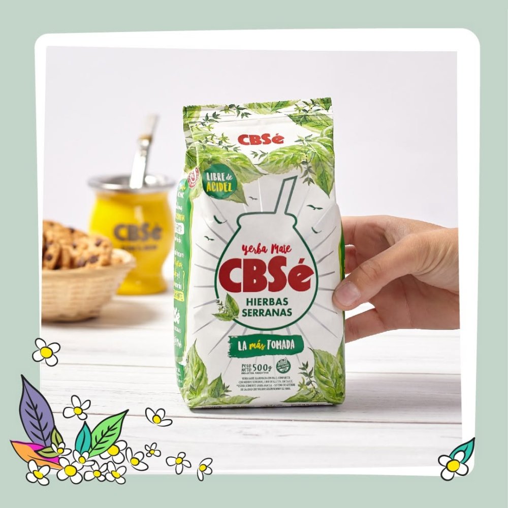 Yerba Mate Hierbas Serranas CBSé