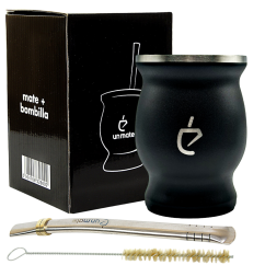 un mate set cerny matero bombilla stetecek