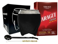 Set Un Mate Torpedo INOX + Yerba Mate dle vyberu