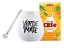 Set Verde Mate bílý + Yerba Mate dle výběru - Příchuť: CBSé Naranja
