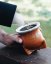 Un Mate Yerbera černá