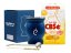 Un Mate Set modrý + Yerba Mate dle výběru - Příchuť: CBSé Naranja