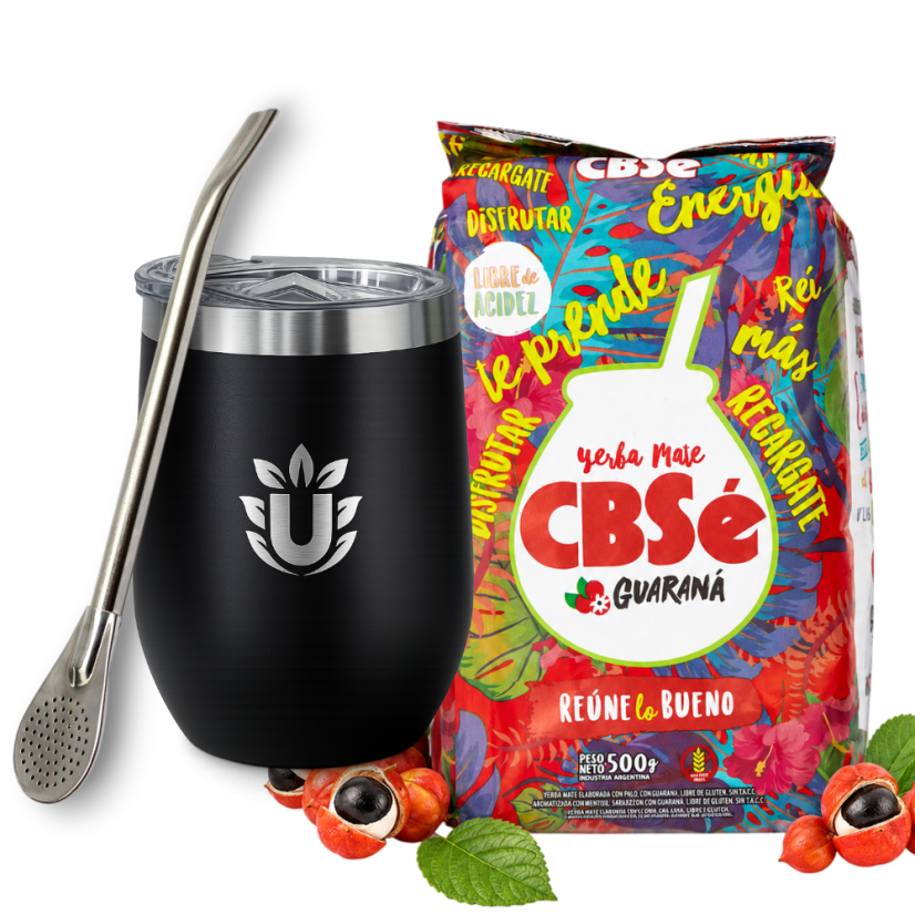 Startovací set Yerba Mate Starter - Příchuť: CBSé Energia Guarana