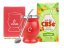 Un Mate Set červený + Yerba Mate dle výběru - Příchuť: CBSé Silueta Naranja