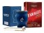 Un Mate Set modrý + Yerba Mate dle výběru - Příchuť: CBSé Naranja