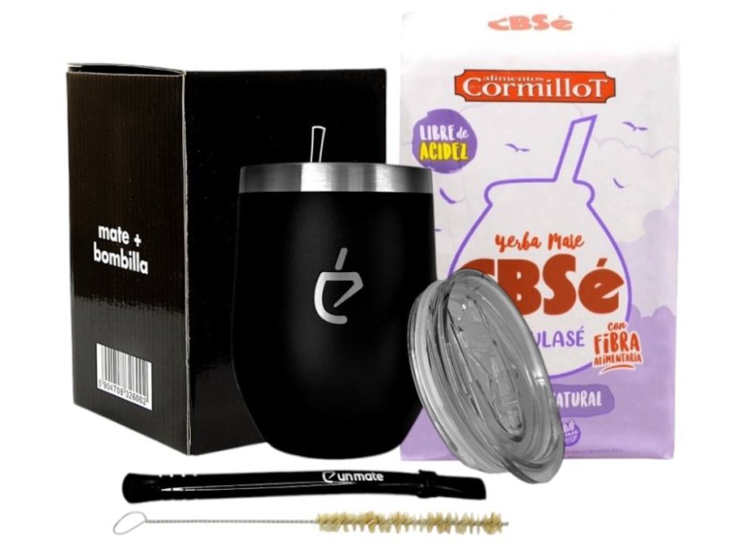 Set Un Mate Termolid + Yerba Mate dle výběru - Příchuť: CBSé Pomelo Grapefruit