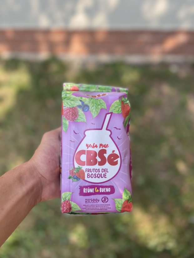 Yerba Mate CBSé Frutos del Bosque 500g