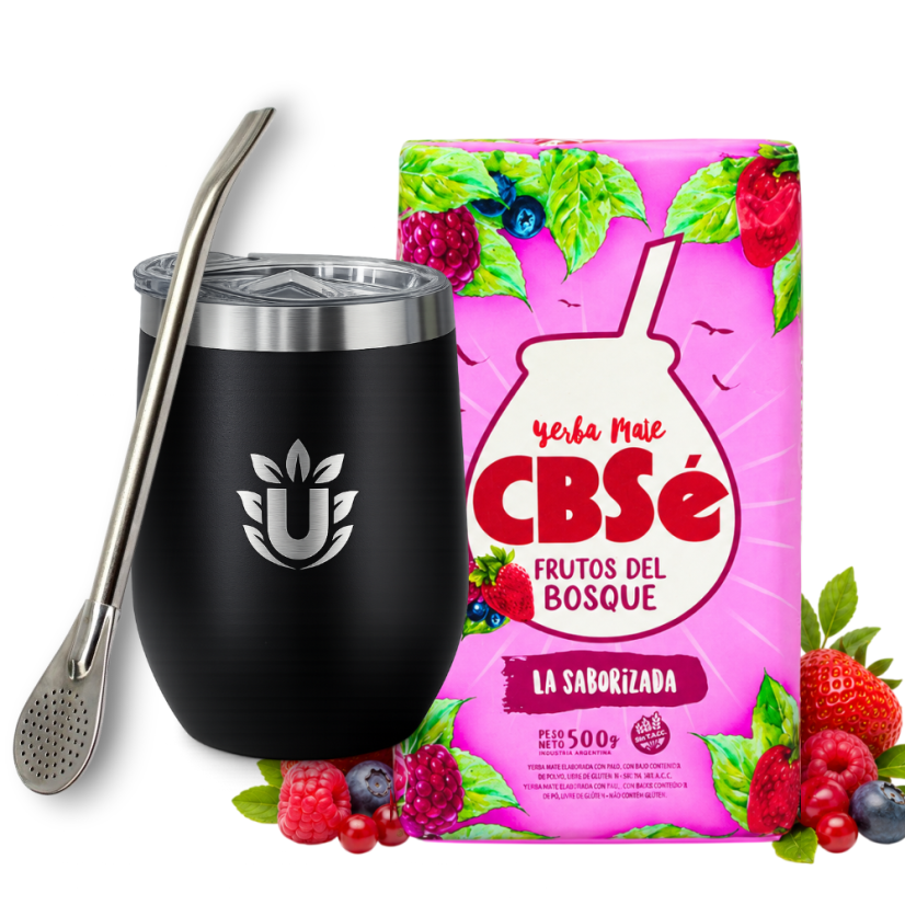Startovací set Yerba Mate Starter - Příchuť: CBSé Frutos del Bosque