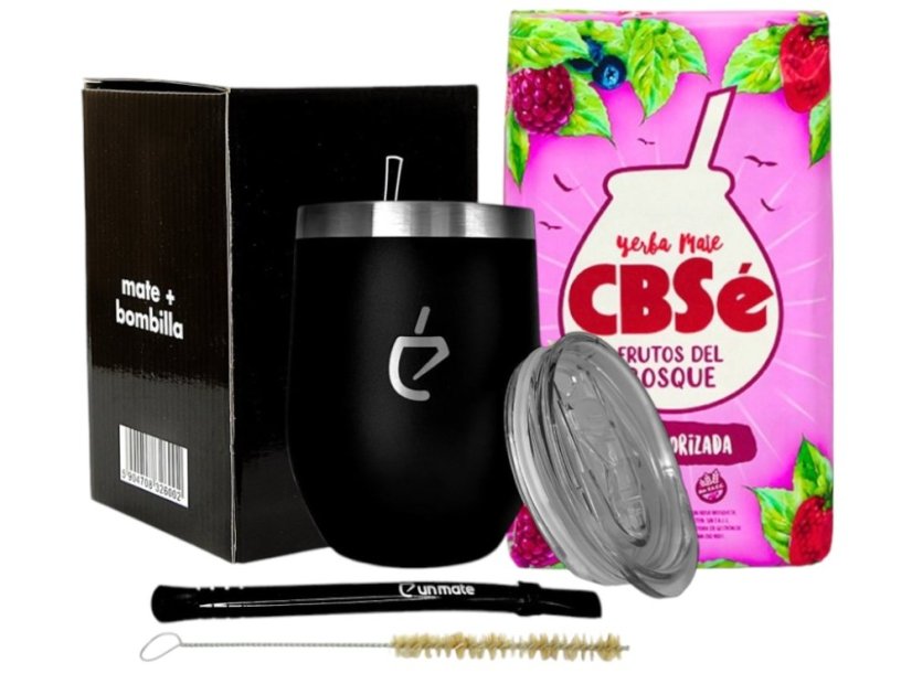 Set Un Mate Termolid + Yerba Mate dle výběru - Příchuť: CBSé Pomelo Grapefruit
