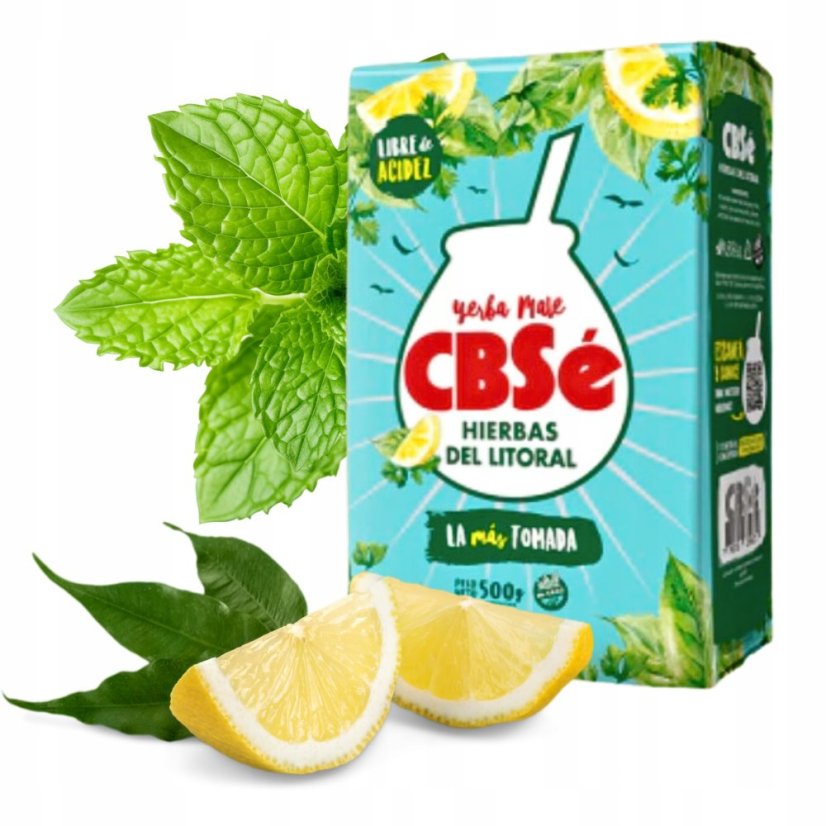 yerba mate CBSe Hierbas del Litoral 500g