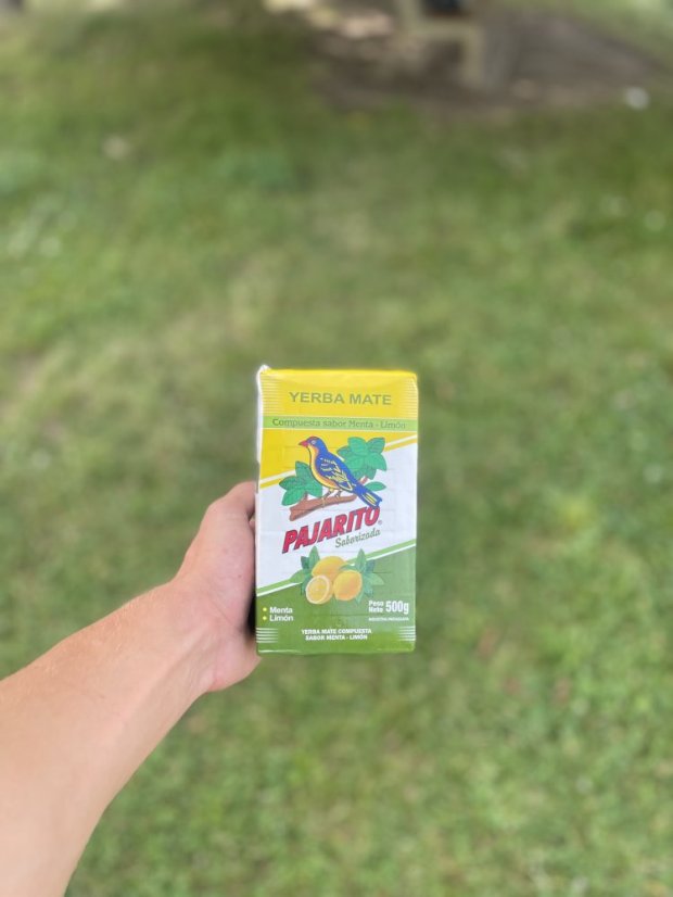 Yerba Mate Pajarito Menta Limón 500g