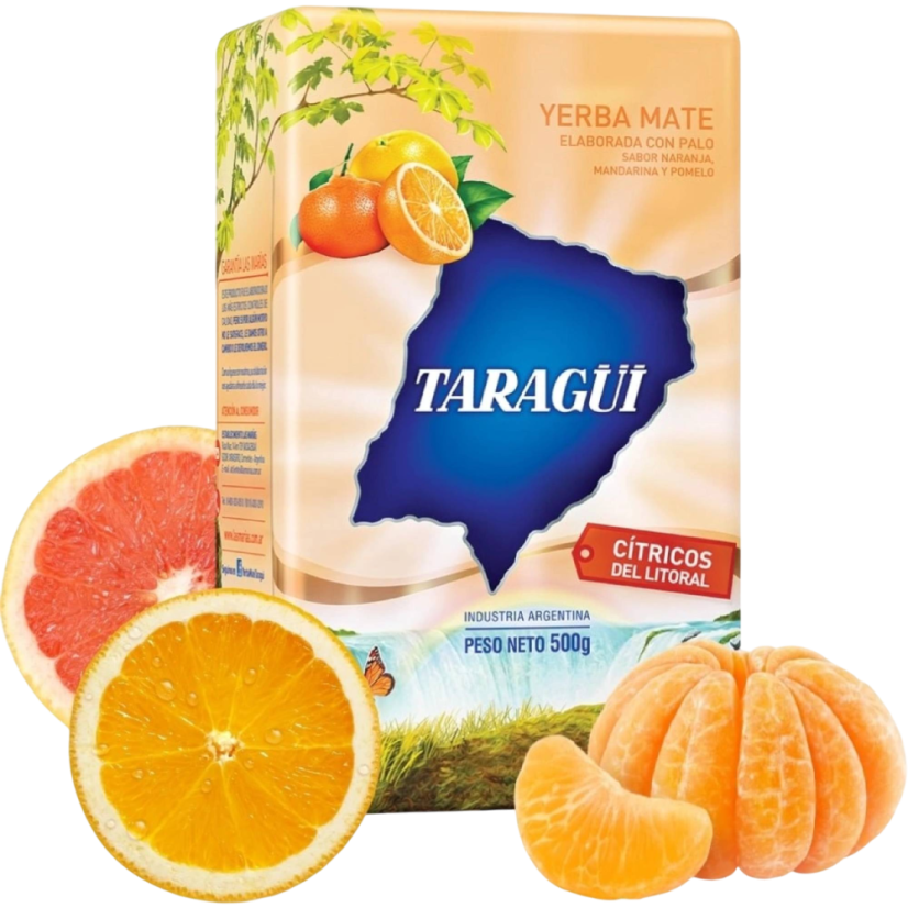 Yerba Mate Taragui Citricos del Litoral 500 g