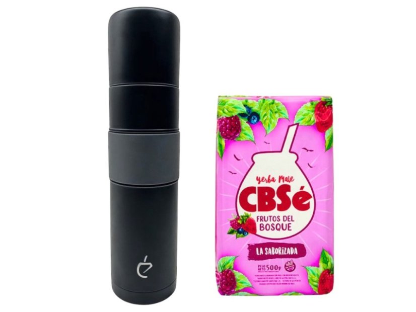 Yerbomos Un Mate XL + Yerba Mate dle výběru