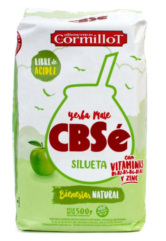Yerba Mate CBSé Silueta 500g