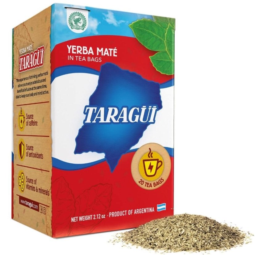 Yerba Mate Taragui cajove sacky