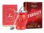 Un Mate Set červený + Yerba Mate dle výběru - Příchuť: CBSé Silueta Naranja