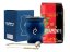 Un Mate Set modrý + Yerba Mate dle výběru - Příchuť: CBSé Naranja