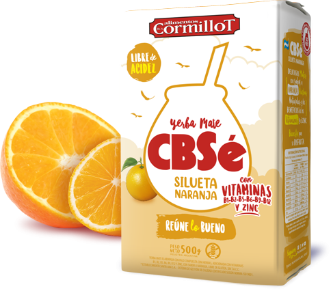 Obrázek Yerba Mate CBSé Silueta Naranja